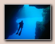 Blue Hole, Gozo-Malta, juni 2004